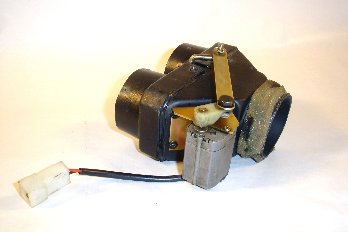 Motor de accionamiento de trampillas de aireación. Detalle inter