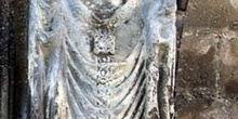Detalle de la portada de la iglesia del Santo Sepulcro, Estella,