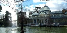 Palacio de Cristal en el Parque del Retiro, Madrid