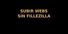 Subir sin Fileilla