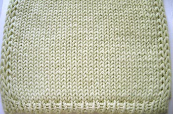 Tricot de punto derecho