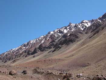 Cordillera de los Andes, Argentina