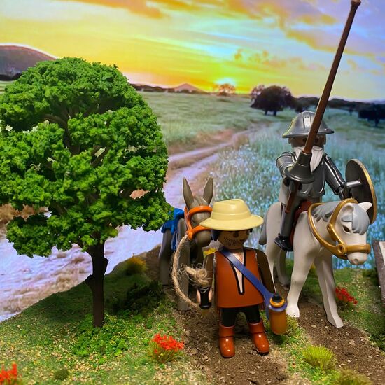 Don Quijote y Sancho panza