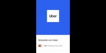 Vídeo Tutorial. Uso básico de la aplicación de taxis privados Uber