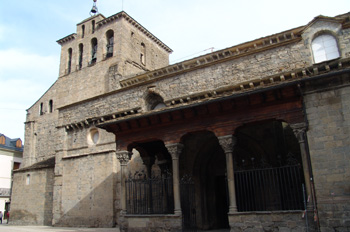 Fachada meridional, Catedral de Jaca