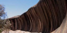 La Roca de la Ola, (Wave Rock), al sur de Perth, Australia