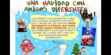 UNA NAVIDAD CON AMIGOS DIFERENTE INFANTIL 5 AÑOS