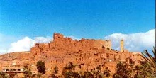 Kasbah cercana a Ouarzazate, Marruecos