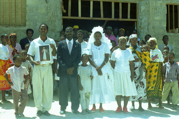 Matrimonio en San Agustín, Nacala, Mozambique