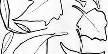 Siluetas de hojas para colorear