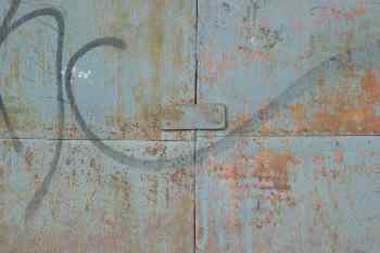 Chapa metálica pintada