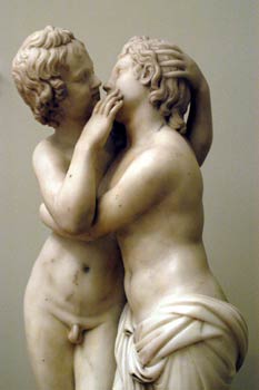 Escultura de amantes