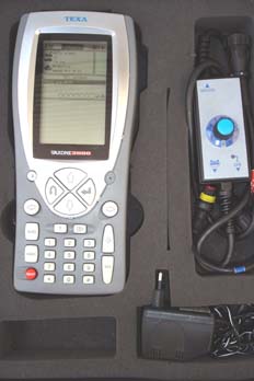 Equipo de diagnosis portátil. Conexión serie