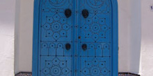 Puerta, Sidi Bou Said, Túnez