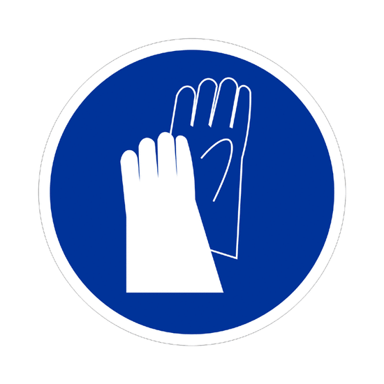Uso obligatorio de guantes