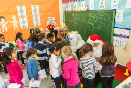 Los RRMM y Papá Noel en INF 5C 15