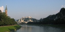 Salzburgo y Río Salzach