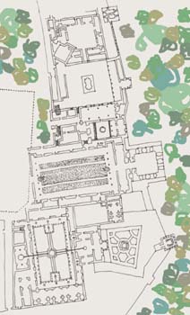 Planta de la Alhambra de Granada