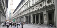 Galleria degli Uffizi y Palazzo della Signoria, Florencia