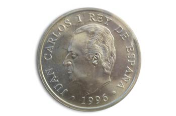 Pesetas, Juan Carlos I, Cara