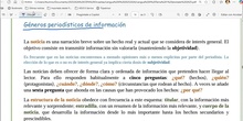 Lengua II Tema 1 Clase 8 20261012 - Géneros periodísticos de información, texto WWF/Adena