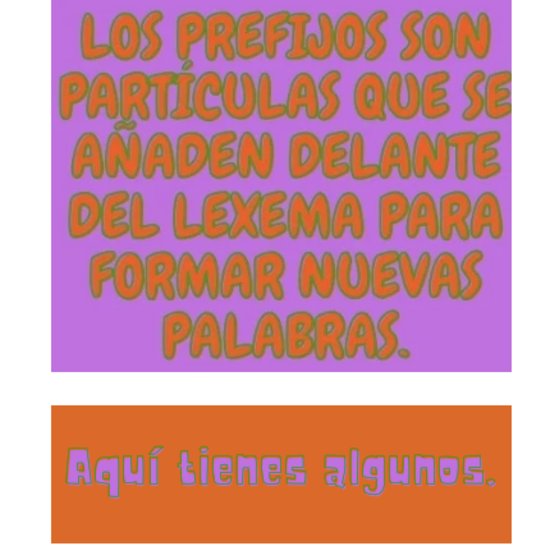 PREFIJOS