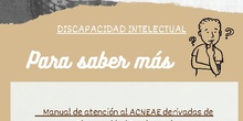 Discapacidad intelectual, para saber más