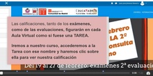CÓMO VER LAS CALIFICACIONES DE LOS EXÁMENES EN EL AULA VIRTUAL