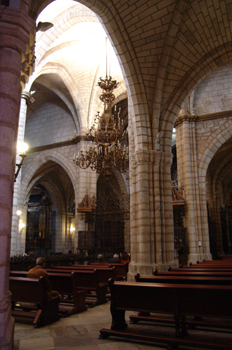 Nave central, Catedral de Badajoz