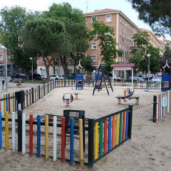 La pandemia en los parques infantiles 9