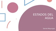 Dani y los estados del agua