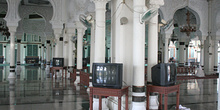 Sala de oración, Mesjid Raya, Banda Ache, Sumatra, Indonesia