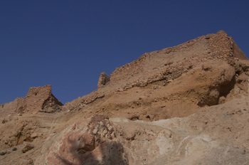 Ruinas de edificación, Chébika, Túnez