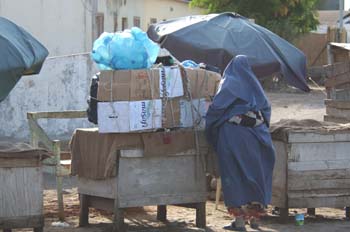 A por agua, Rep. de Djibouti, áfrica
