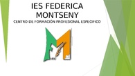 ENSEÑANZAS  IES FEDERICA MONTSENY 