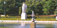 Fuente en Palacio Real, Madrid