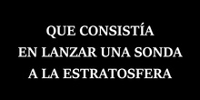 Proyecto estratosférico Actividad Secundaria-PEAC ESTE.
