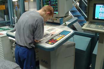 Control de producto en rotativa