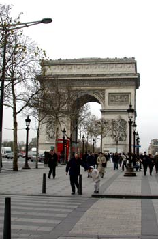 Arco del Triunfo de París, Francia