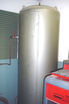 Deposito de aire de reserva