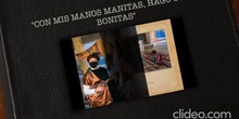 PROYECTO DE EDUCACIÓN INFANTIL "CON MIS MANOS MANITAS, HAGO COSAS BONITAS"