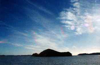 Amanecer en Bahía de Islas, Nueva Zelanda