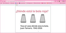 Programamos con Scratch un pequeño juego de "adivina dónde está la bola" como recuerdo al Mago Juan Tamariz usando la lista para generar coordenadas