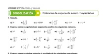 Ejercicios repaso y ampliación 3º