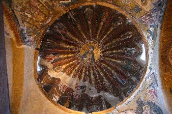 Frescos con escenas bíblicas en el Kariye Museum o San Salvador