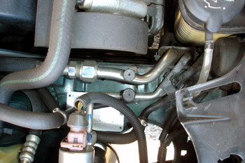 Tomas de carga del sistema de aire acondicionado