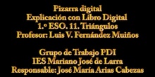 Matemáticas: Libro Digital con Pizarra Digital 1º ESO, Luis con alumnos