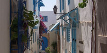 Calle, Sidi Bou Said, Túnez