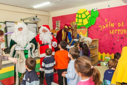 Los RRMM y Papá Noel en INF 5B 4