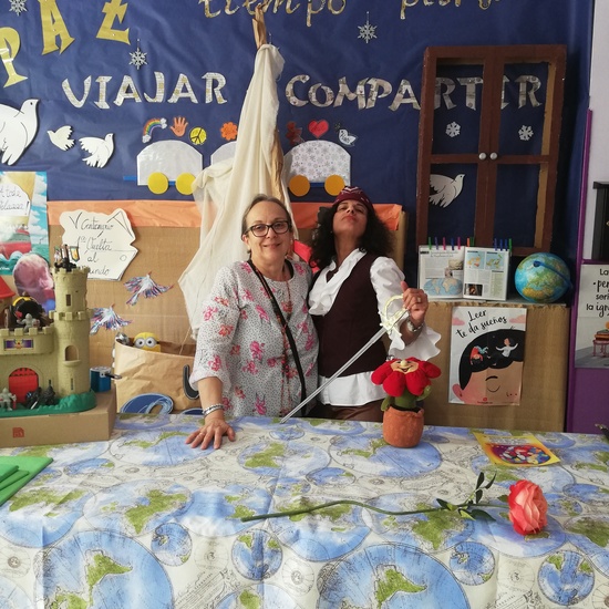 Mercadillo de Libros, premiados, y exposición de trabajos. Día del Libro curso 18-19 50